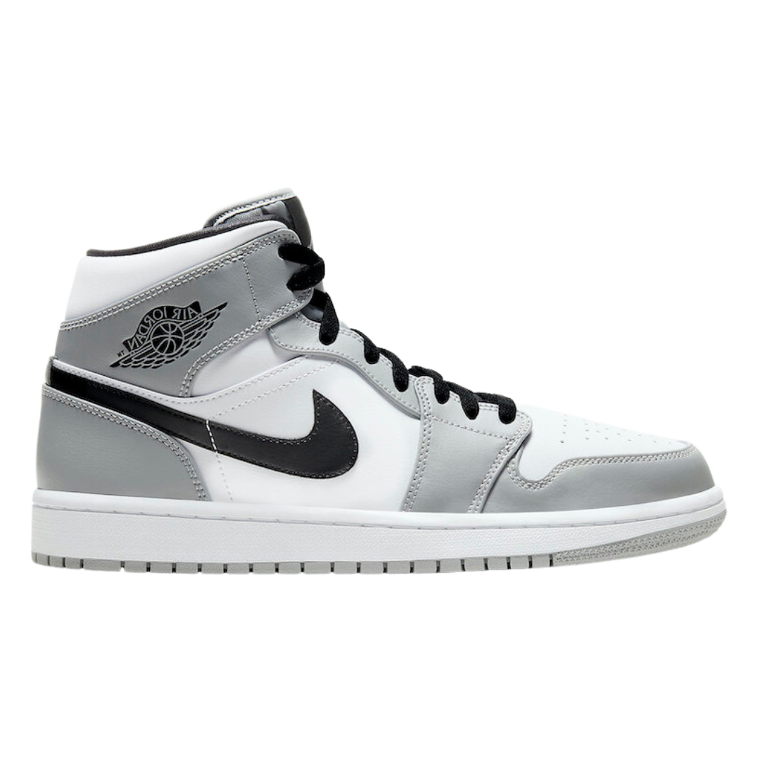 Jordan 1 Mid "Light Smoke Grey"