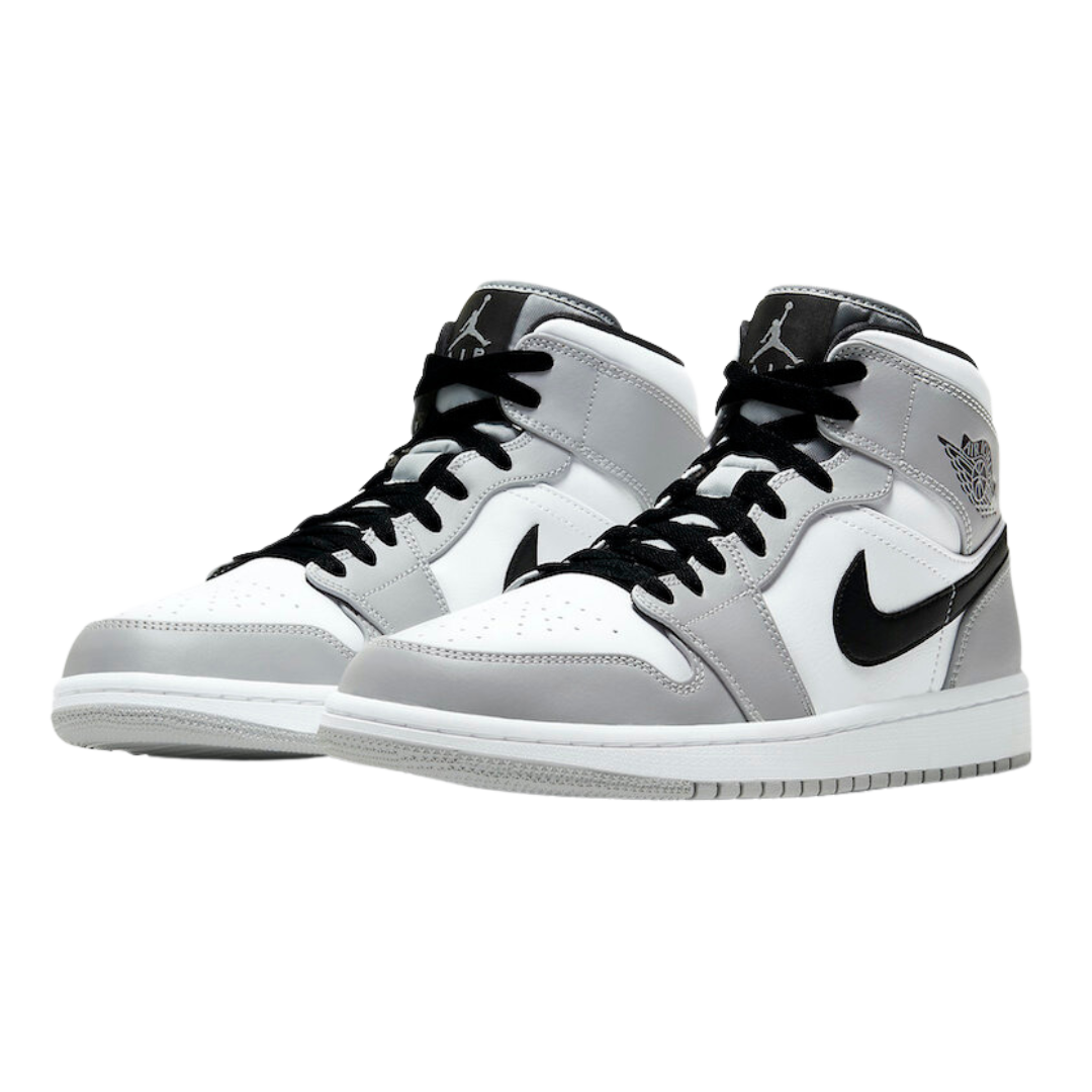 Jordan 1 Mid "Light Smoke Grey"
