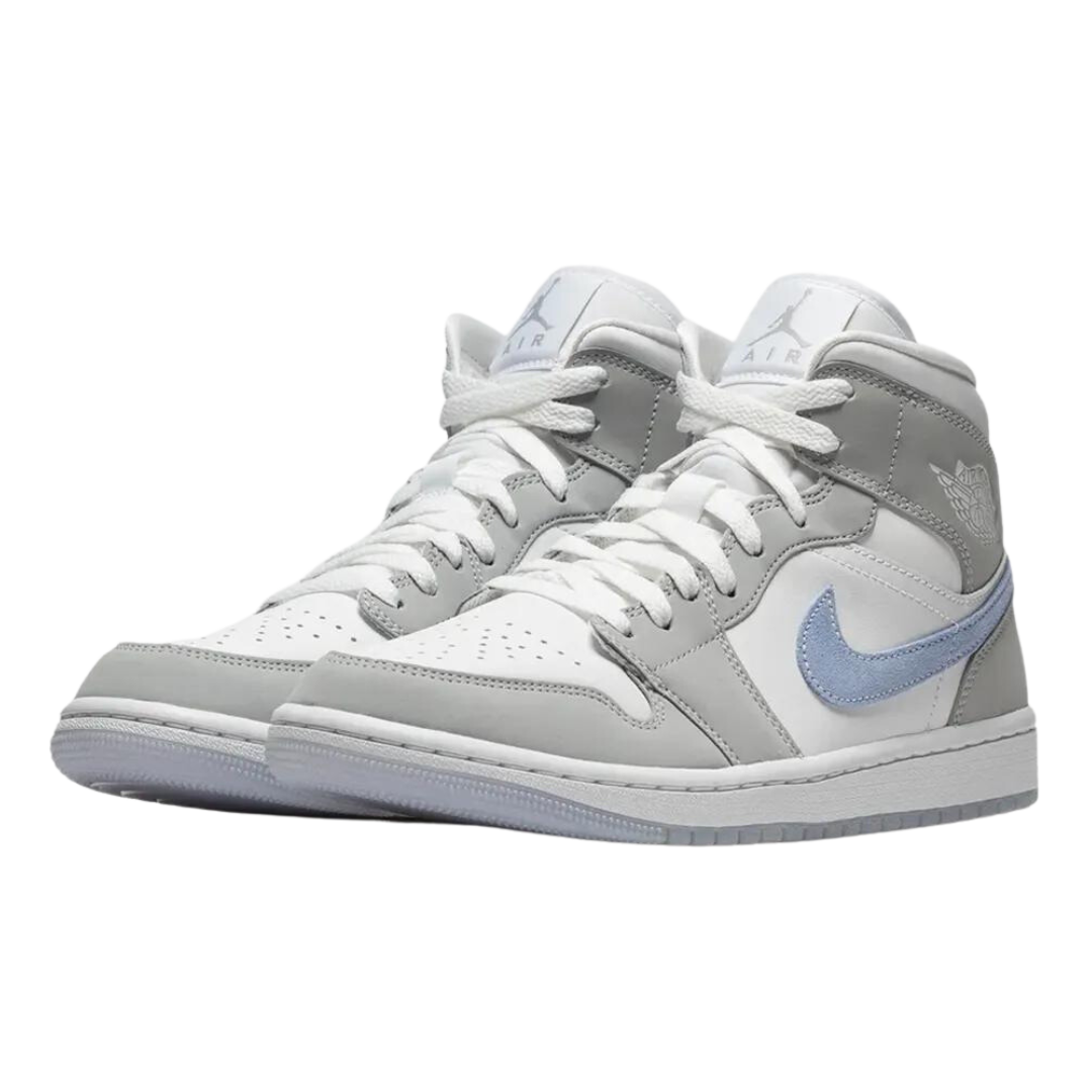 Jordan 1 Mid "Wolf Grey Aluminum" (W)