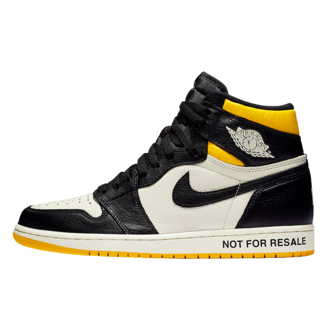 Jordan 1 Retro High Not For Resale Varsity Maize Fan Cave