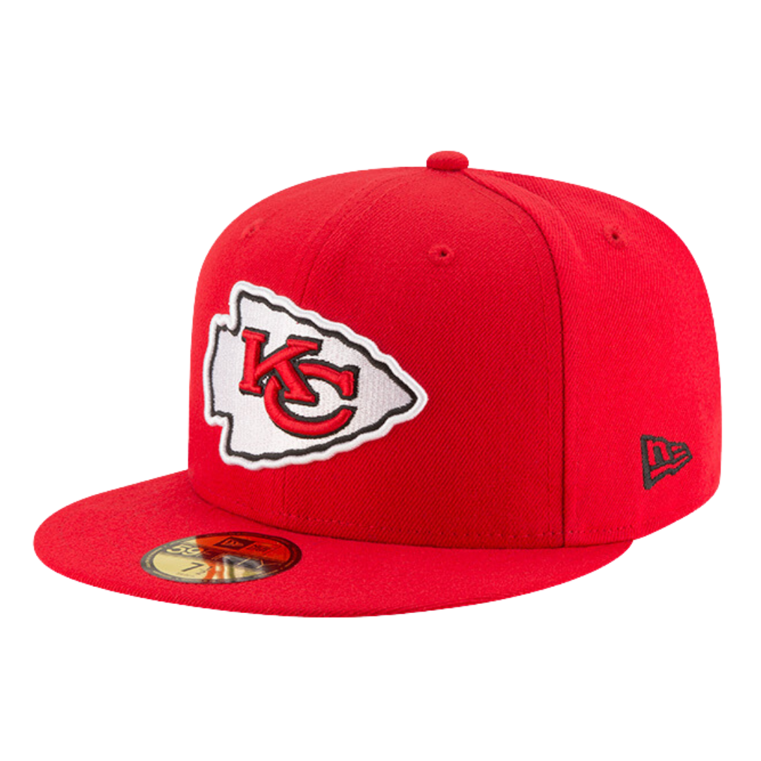 Kansas City Chiefs Front Door Red 59FIFTY Fitted Hat