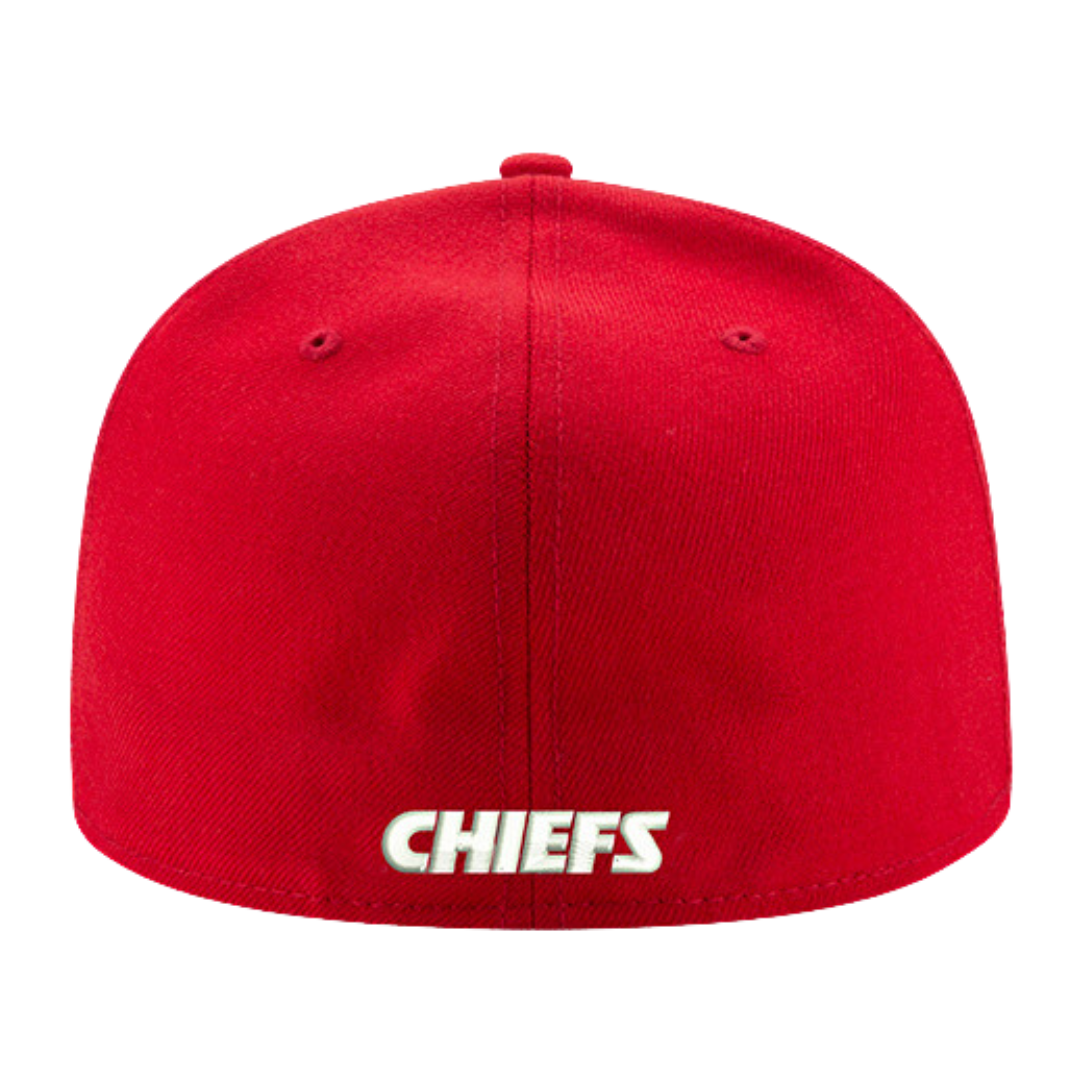 Kansas City Chiefs Front Door Red 59FIFTY Fitted Hat