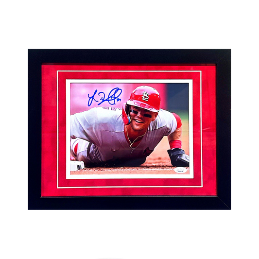 Lars Nootbaar St Louis Cardinals Autographed Framed 8x10 Photo - JSA COA