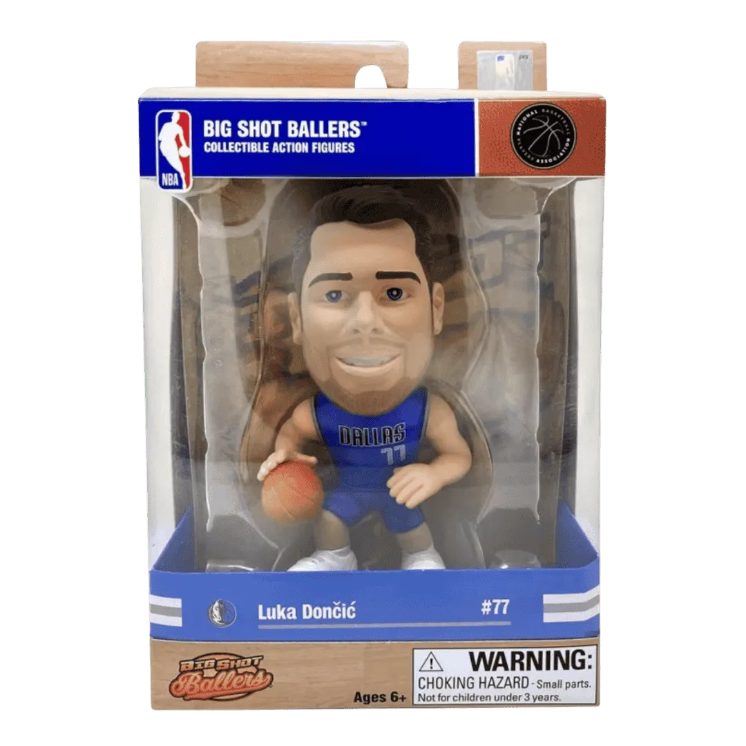 Luka Dončić Dallas Mavericks NBA Big Shot Baller NEW IN BOX