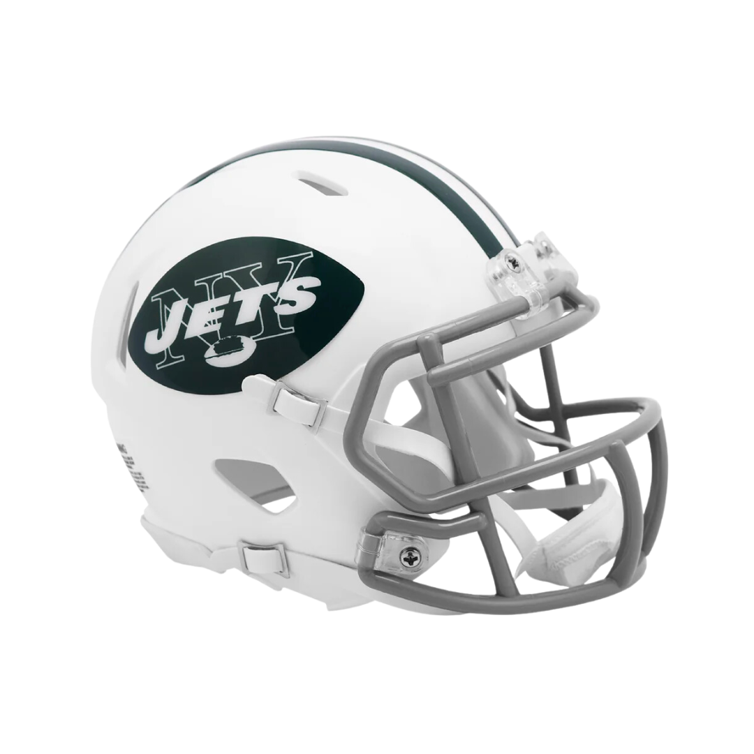 New York Jets 1965-1977 Throwback Speed Riddell Mini Football Helmet