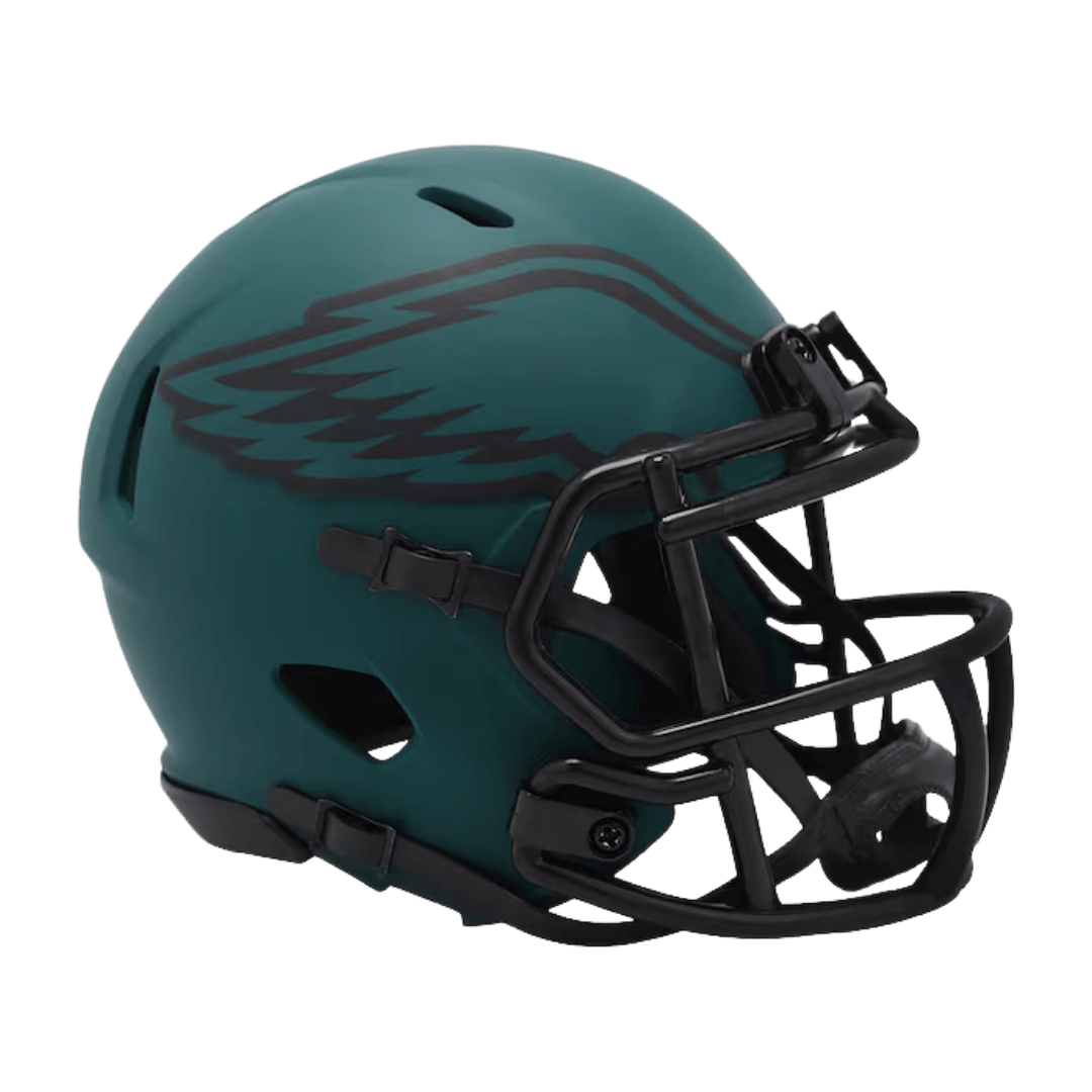 Philadelphia Eagles Rave Speed Riddell Mini Football Helmet