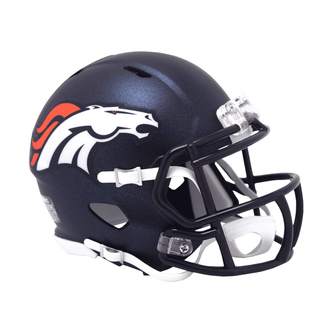 Denver Broncos Speed Riddell Mini Helmet