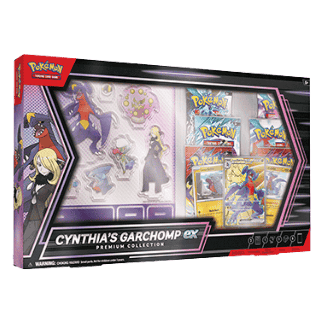 Pokemon Cynthia's Garchomp Ex Premium Collection Box