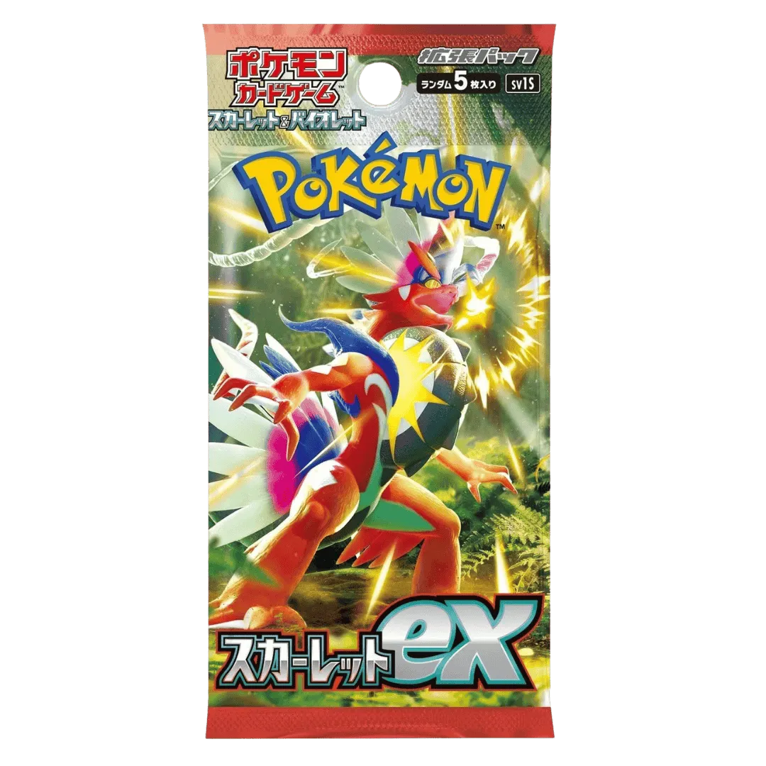 Pokemon Scarlet EX Japanese Booster Pack