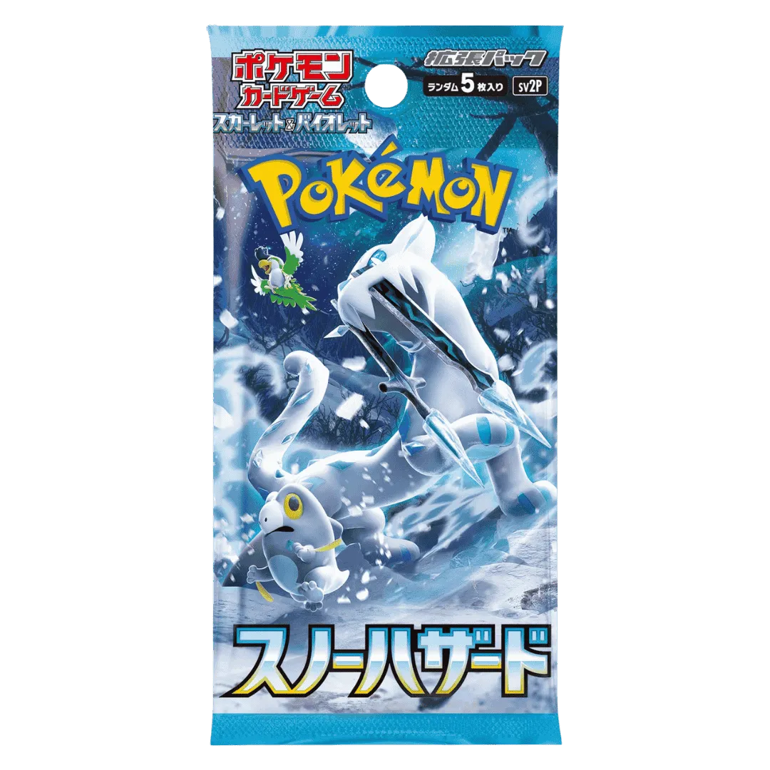Pokemon Snow Hazard Japanese Booster Pack