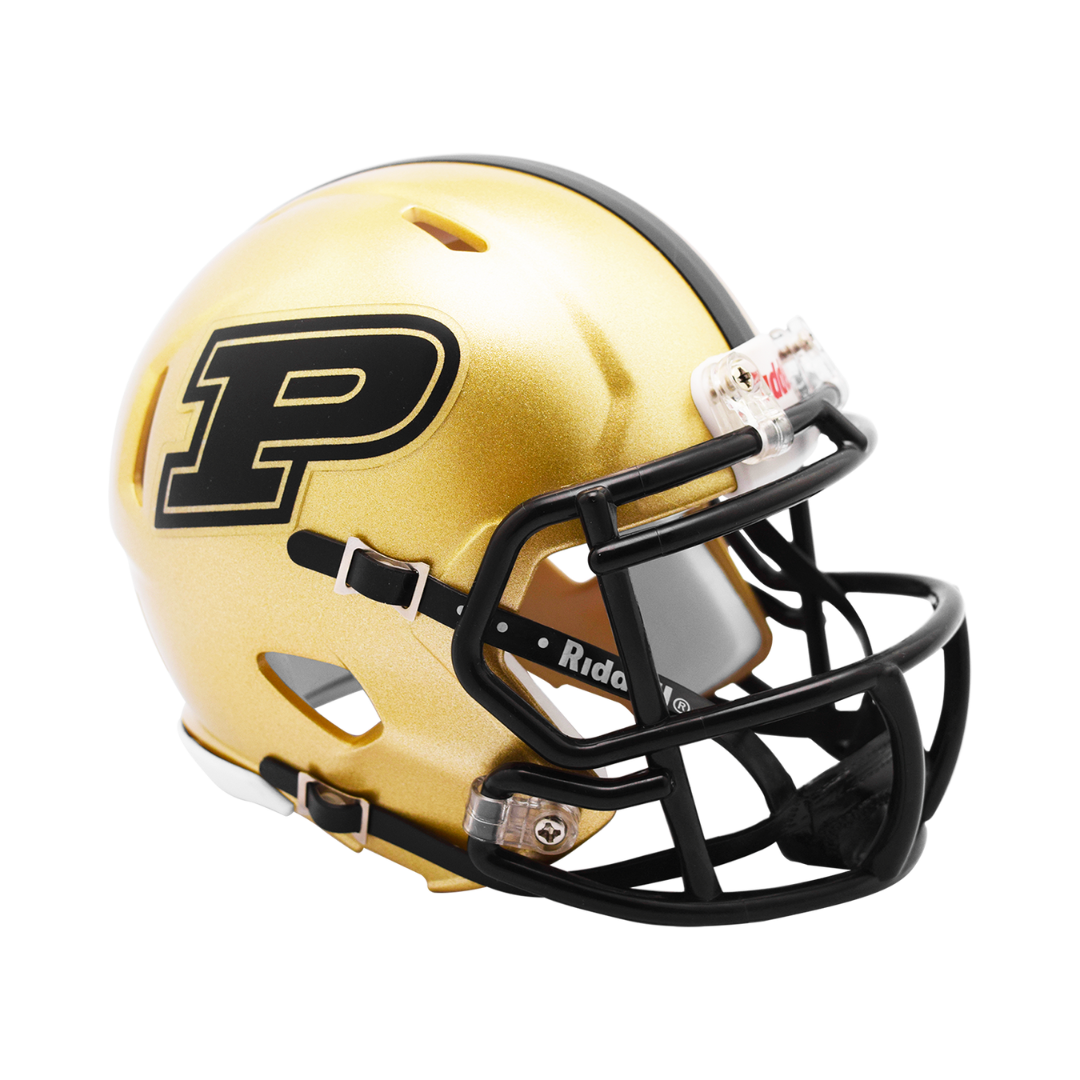 Purdue Boilermakers Speed Riddell Mini Football Helmet