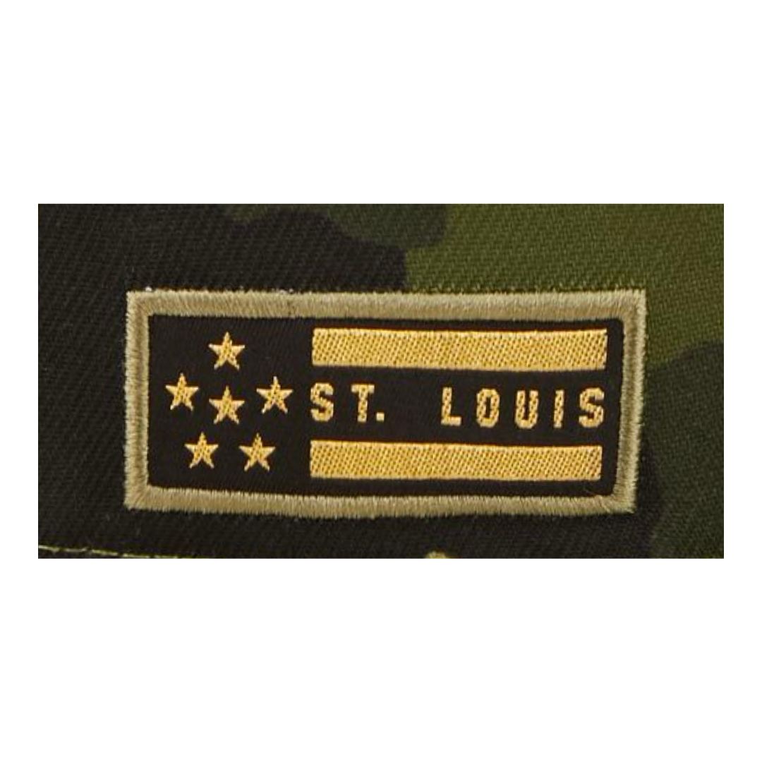 St Louis Cardinals 2022 Armed Forces Day 59FIFTY Fitted Hat