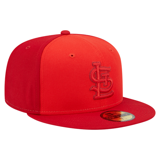 St Louis Cardinals Tri Tone Team 59FIFTY Fitted Hat