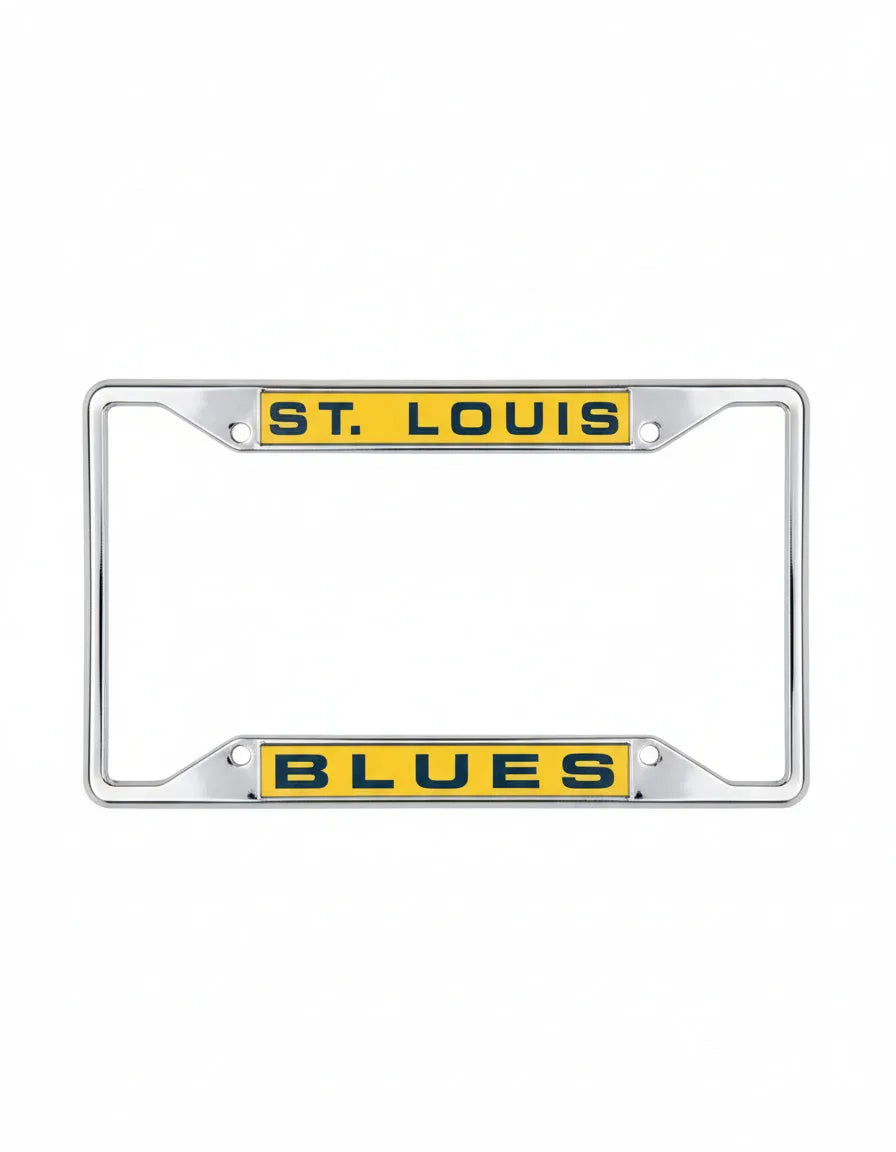 St Louis Blues Metal License Plate Frame