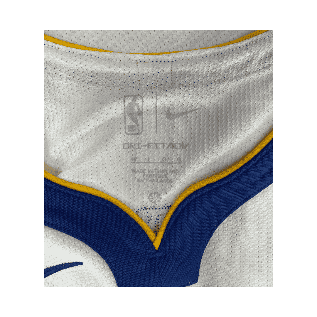 Steph Curry Golden State Warriors Autographed Nike Association Jersey - JSA COA