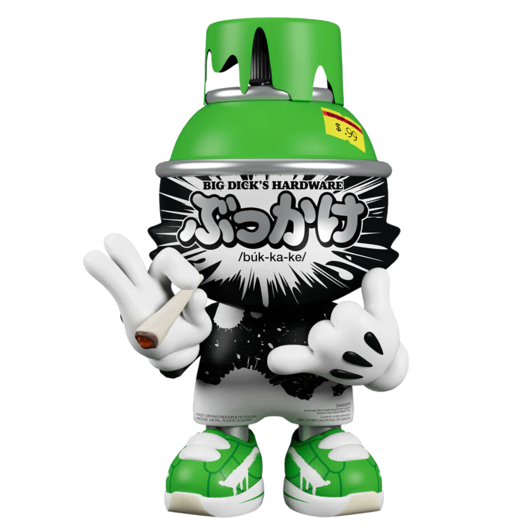 Superplastic Pakalolo Green By OG Slick 8 Inch Figure - Autographed Box