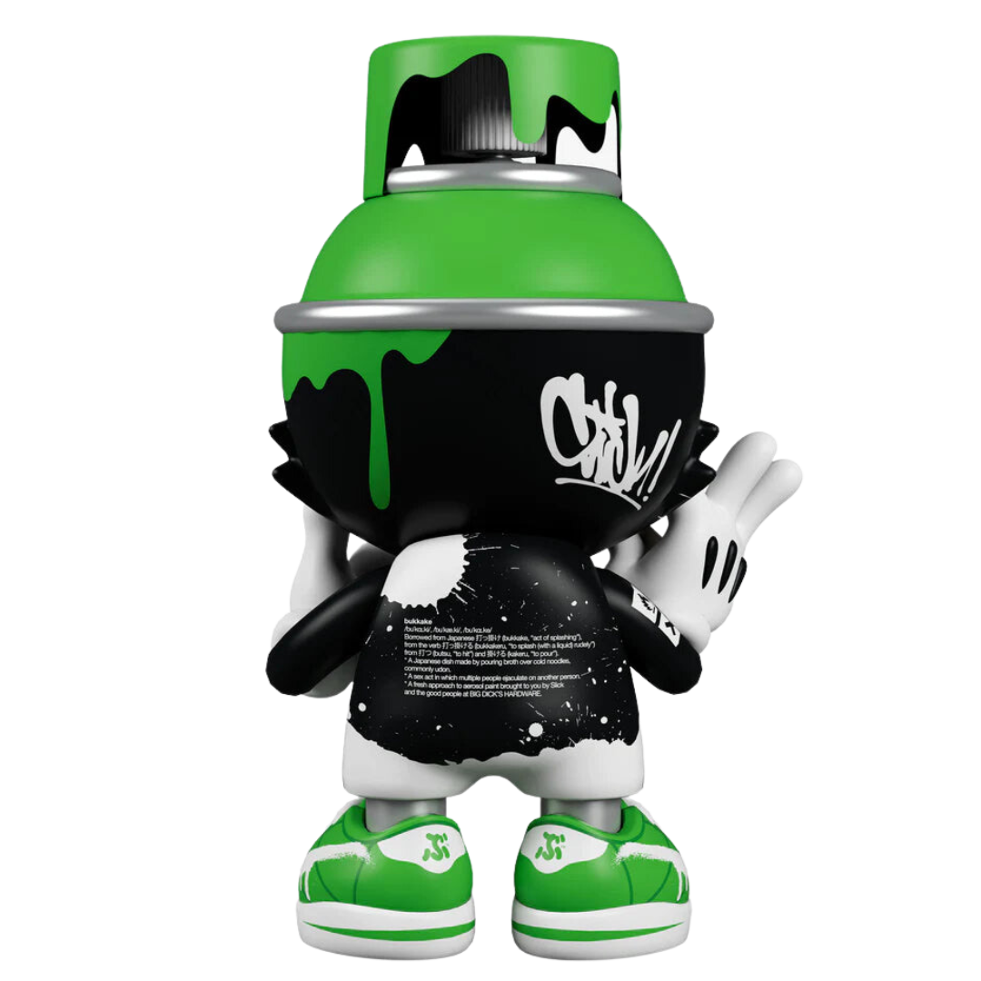 Superplastic Pakalolo Green By OG Slick 8 Inch Figure - Autographed Box