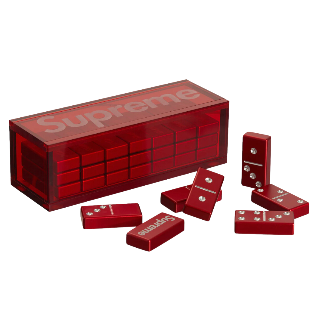 Supreme Aluminum Domino Set - Red – Fan Cave