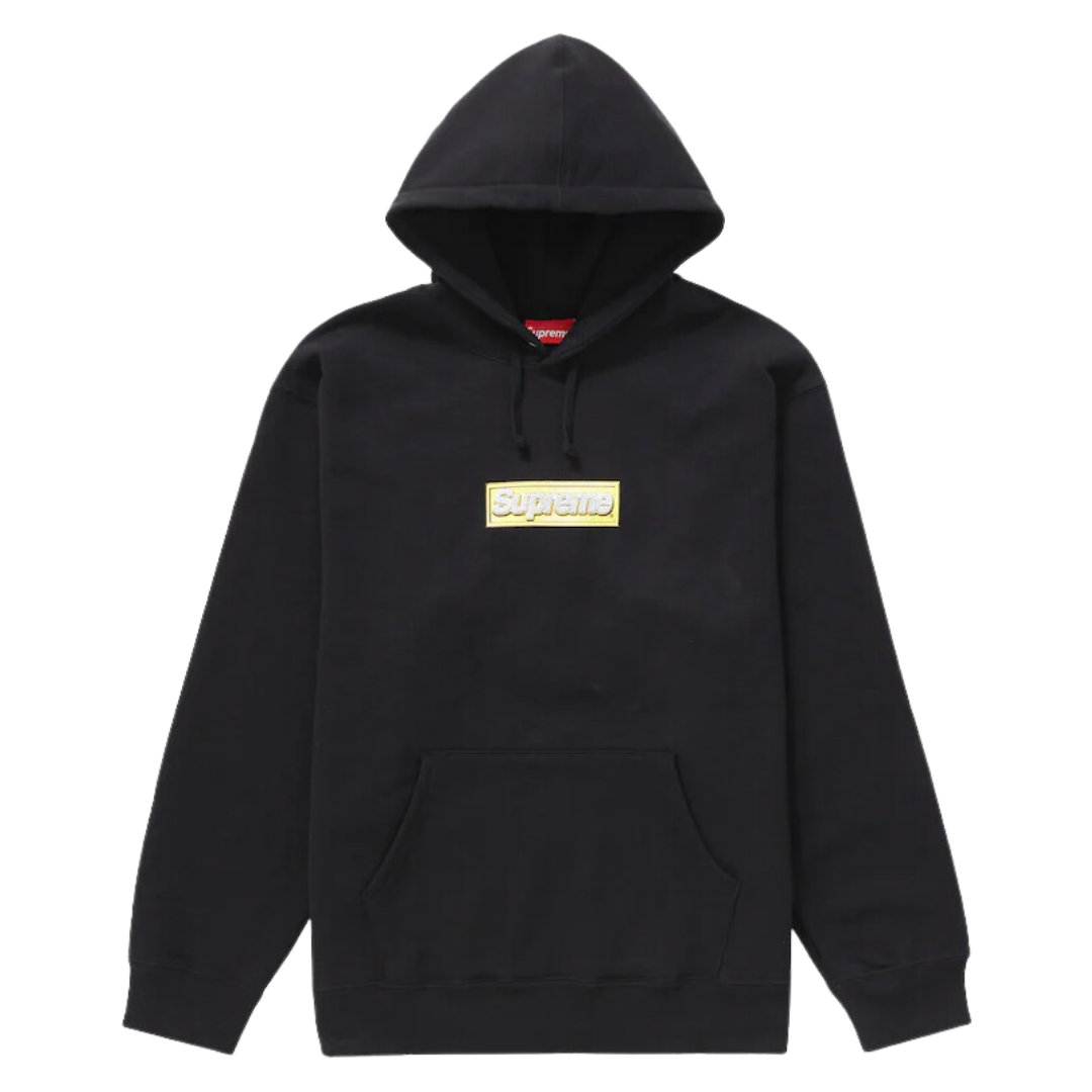 Supreme Bling Box Logo Hoodie - Black