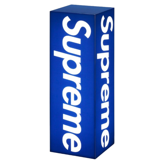 Supreme Box Logo Lamp - Blue