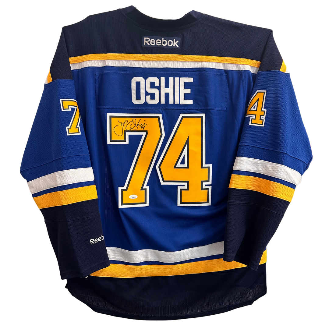 New St. Louis Blues T.J. Oshie Authentic Home Reebok Jersey Size