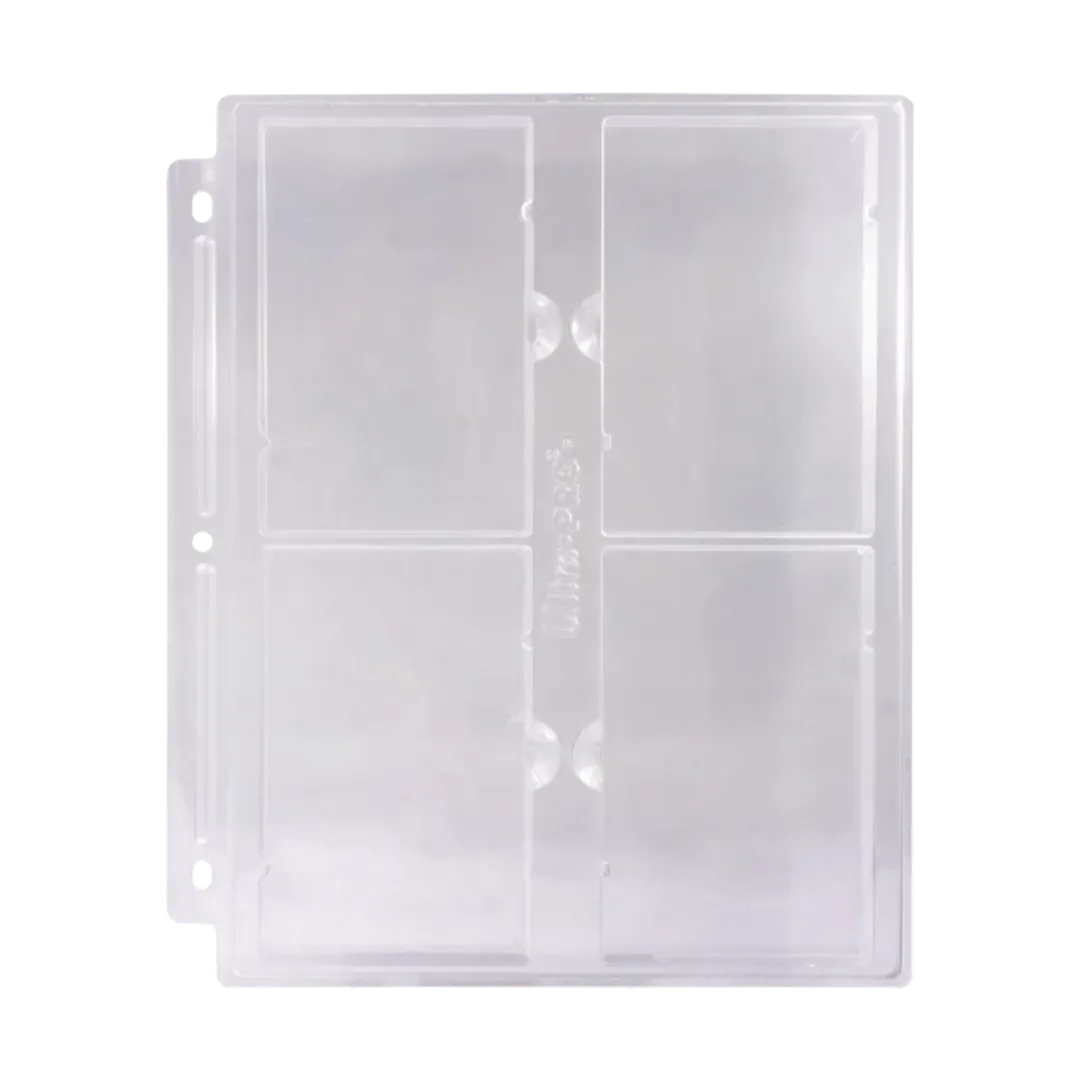 Ultra Pro 4-Pocket Page for Graded PSA Slabs