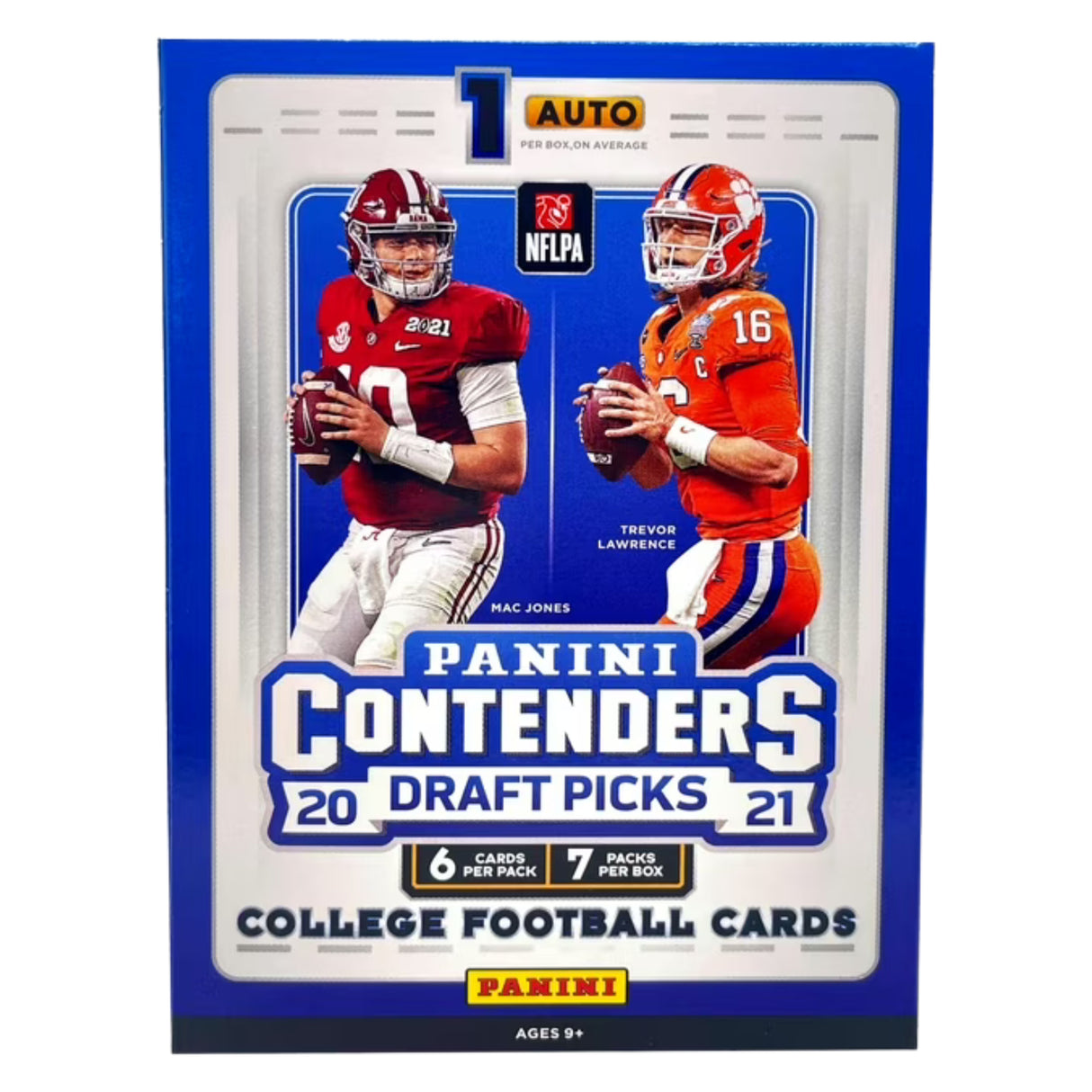 2021 Panini Contenders Draft Picks Football Blaster Box