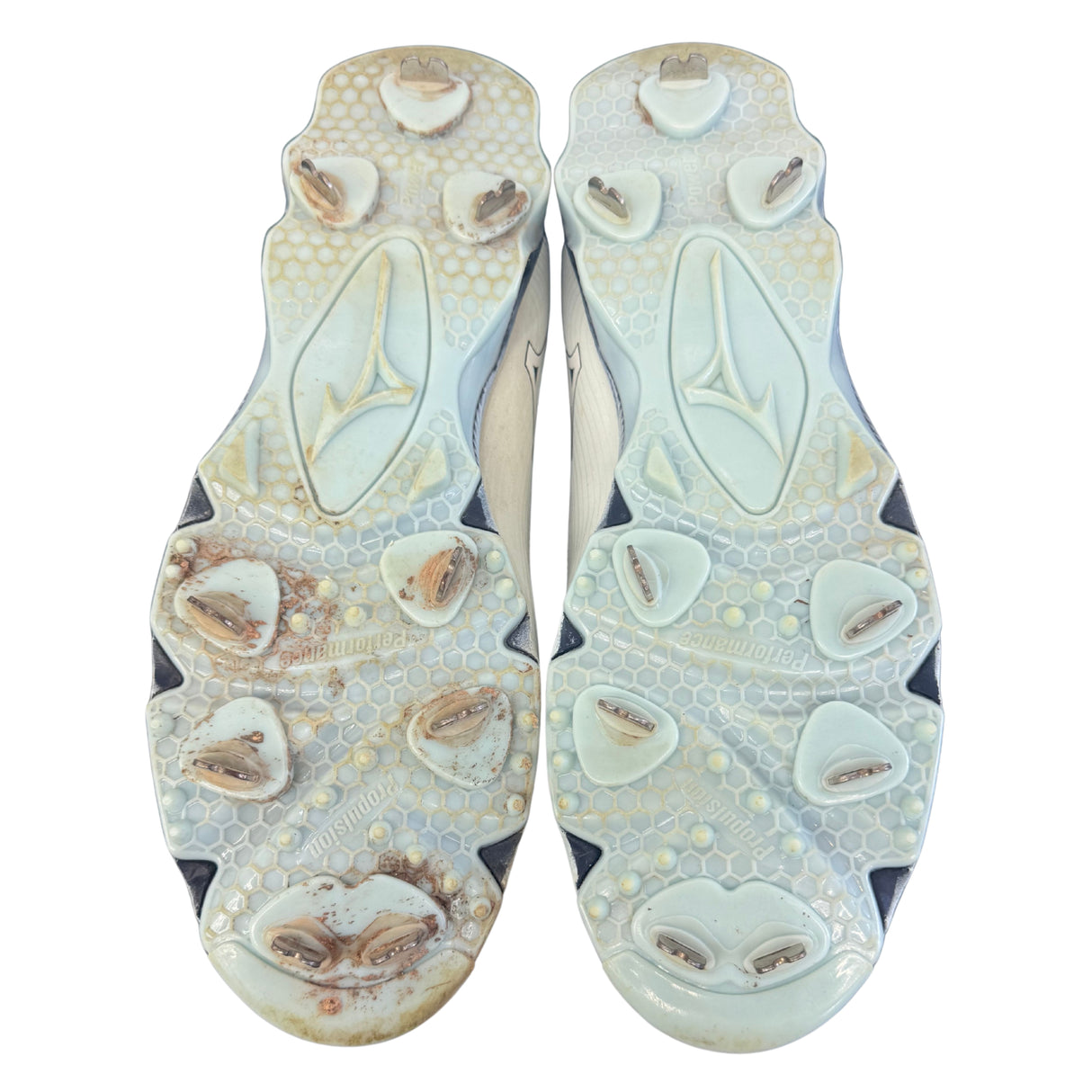 Alec Burleson St Louis Cardinals Autographed 2025 Game Used Fathers Day Cleats w/ Inscription - JSA COA