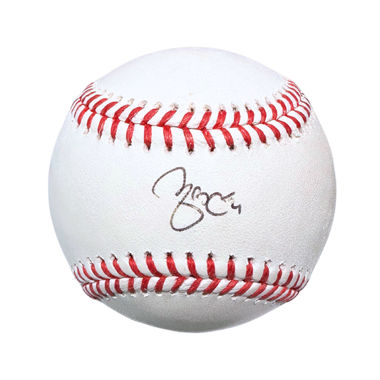 Yadier Molina St Louis Cardinals Autographed Baseball - MLB COA (Black Auto)