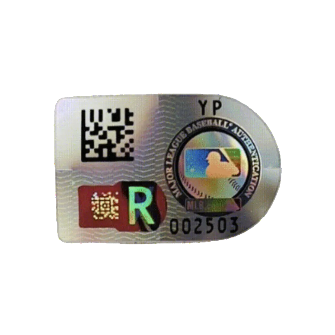 Yadier Molina St Louis Cardinals Autographed Baseball - MLB COA (Black Auto)