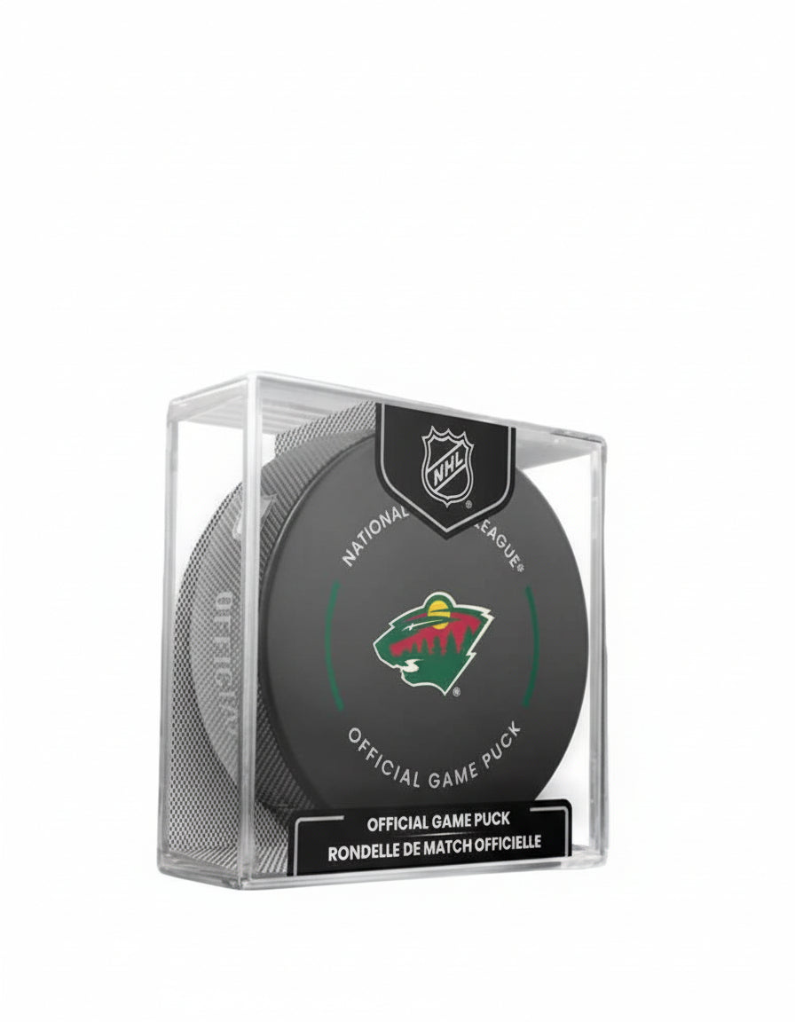 Minnesota Wild 2022-2023 Official Game Puck