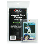 
BCW Resealable Team Set Bags — Back