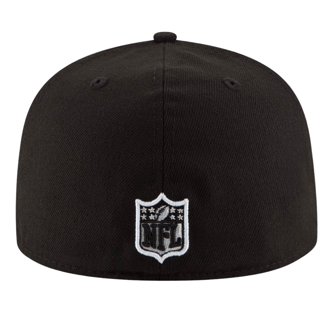 Buffalo Bills Black and White 59FIFTY Fitted Hat