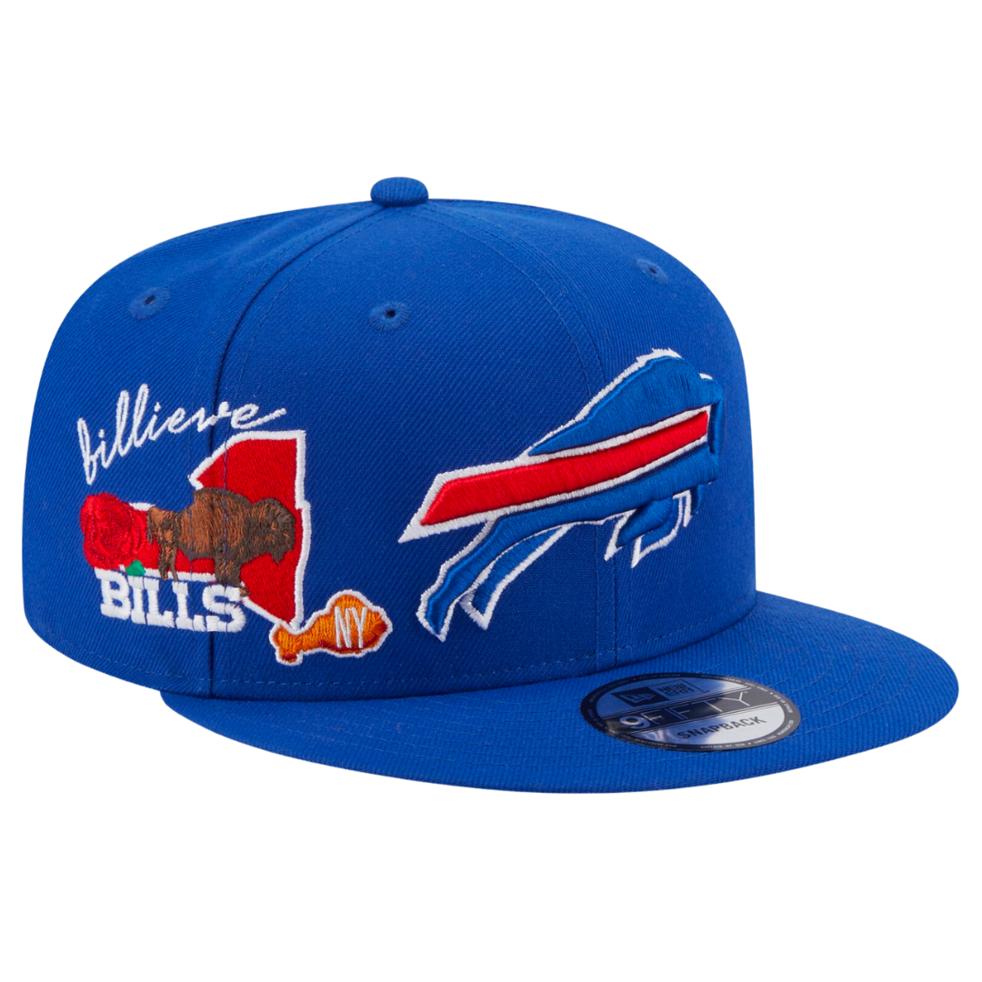 Buffalo Bills Icon 9FIFTY Snapback Hat
