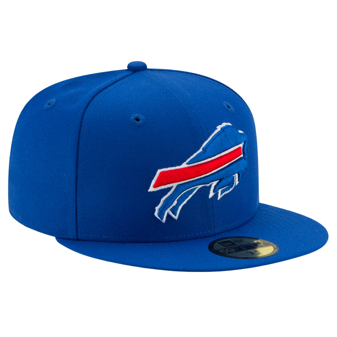 Buffalo Bills Majestic Blue 59FIFTY Fitted Hat