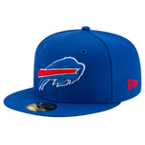 Buffalo Bills Majestic Blue Main New Era Royal 59FIFTY Fitted Hat