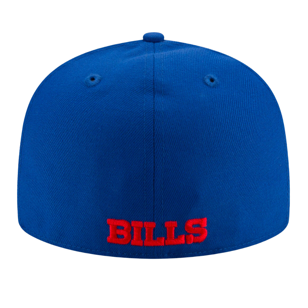 Buffalo Bills Majestic Blue 59FIFTY Fitted Hat