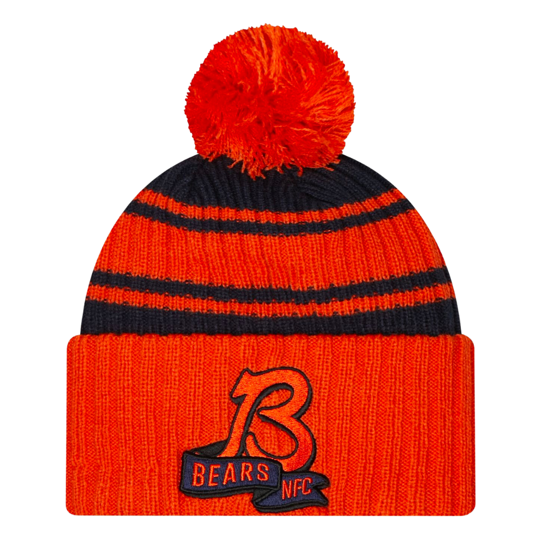 Chicago Bears 2022 Sideline Cold Weather Sport Knit Pom Beanie