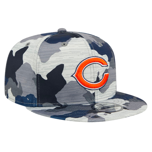 Chicago Bears Camo 2022 NFL Training Camp Official 9FIFTY Snapback Hat
