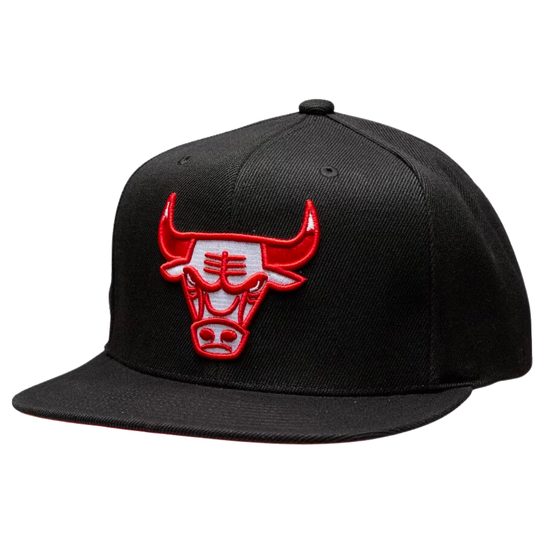 Chicago Bulls Mitchell and Ness Bred Snapback Hat