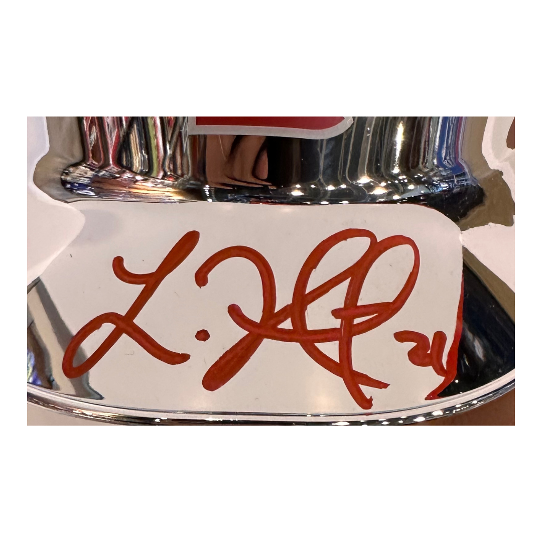 Lars Nootbaar St Louis Cardinals Autographed Chrome Mini Helmet - JSA COA