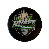 Mika Zibanejad New York Rangers Autographed 2011 Draft Puck - JSA COA