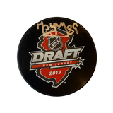 Pavel Buchnevich St Louis Blues Autographed 2013 NHL Draft Puck - JSA COA
