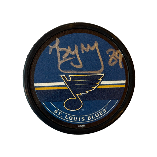 NTWRK - Pavel Buchnevich St Louis Blues Autographed Away Jersey 8x10 Pho