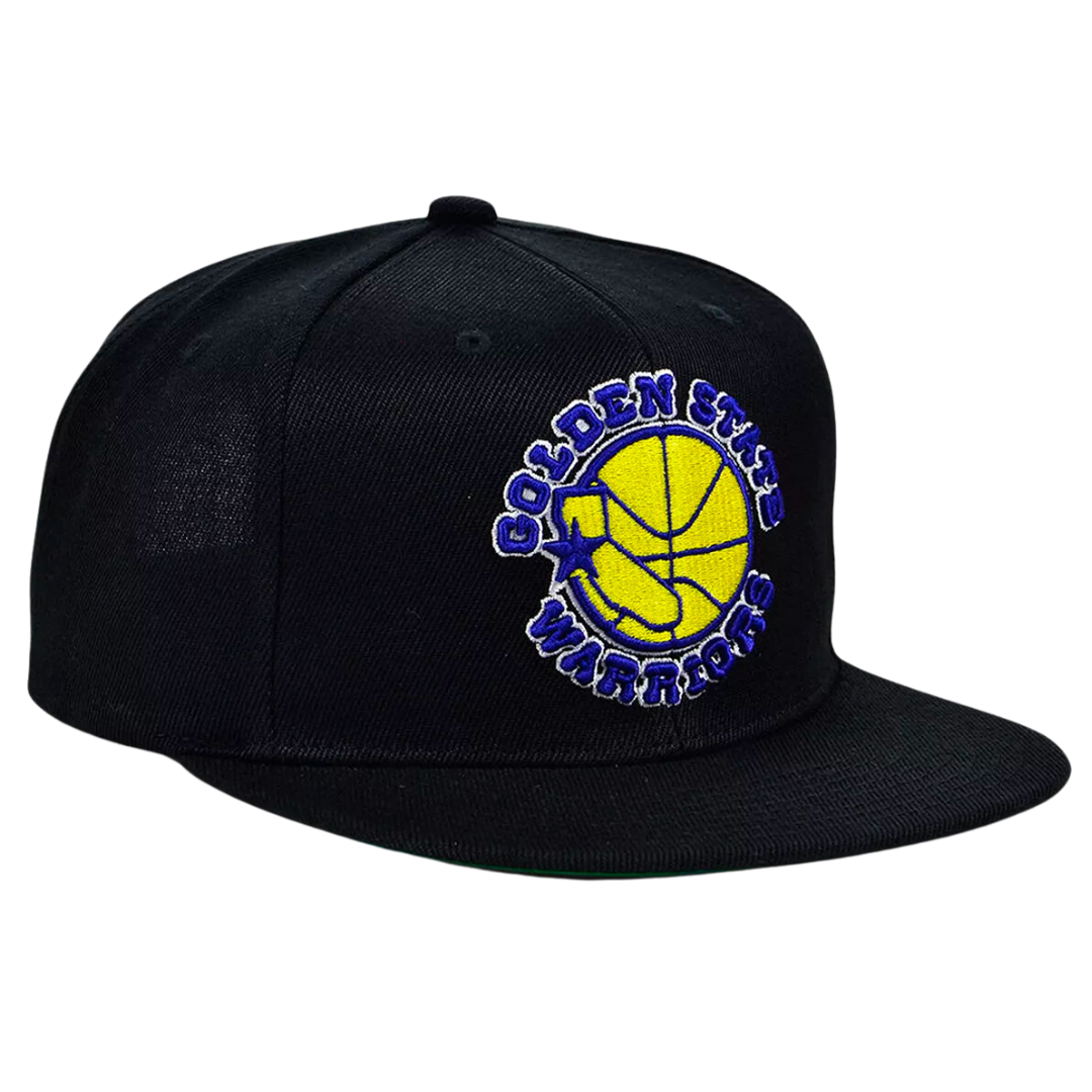 Golden State Warriors Mitchell and Ness HWC Core Basic Snapback Hat