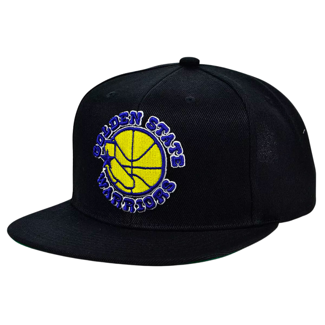 Golden State Warriors Mitchell and Ness HWC Core Basic Snapback Hat