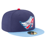 Anaheim Angels Cooperstown Collection Wool New Era Navy 59FIFTY Fitted Hat