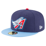 Anaheim Angels Cooperstown Collection Wool New Era Navy 59FIFTY Fitted Hat
