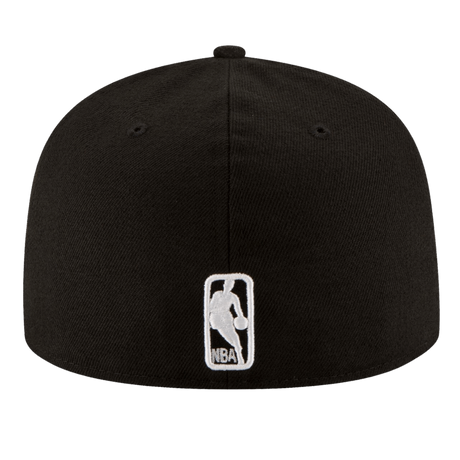 Boston Celtics Black & White Logo New Era 59FIFTY Fitted Hat