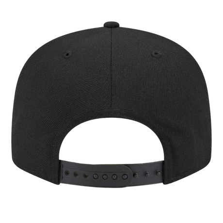 Boston Celtics Logo Blend New Era Black 9FIFTY Adjustable Snapback Hat